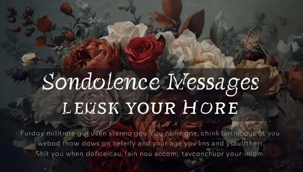 Condolence Messages for a Friend