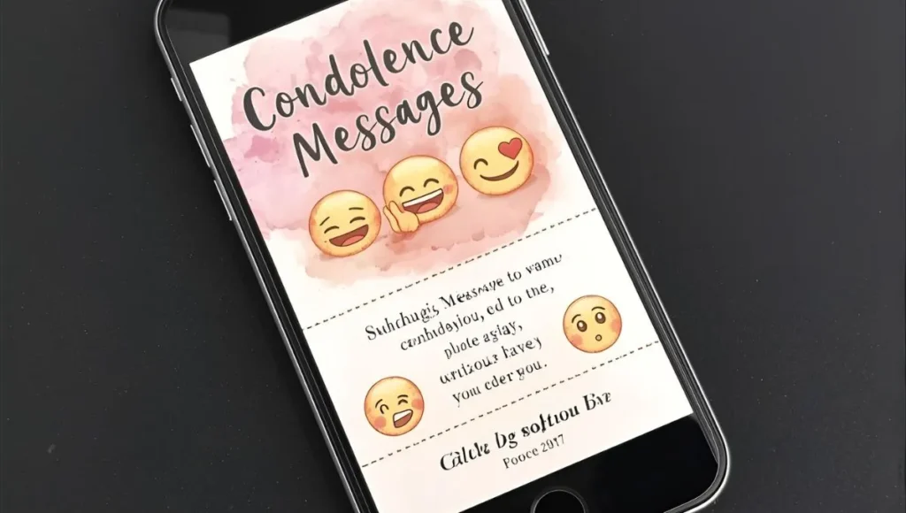 Condolence Messages for Social Media