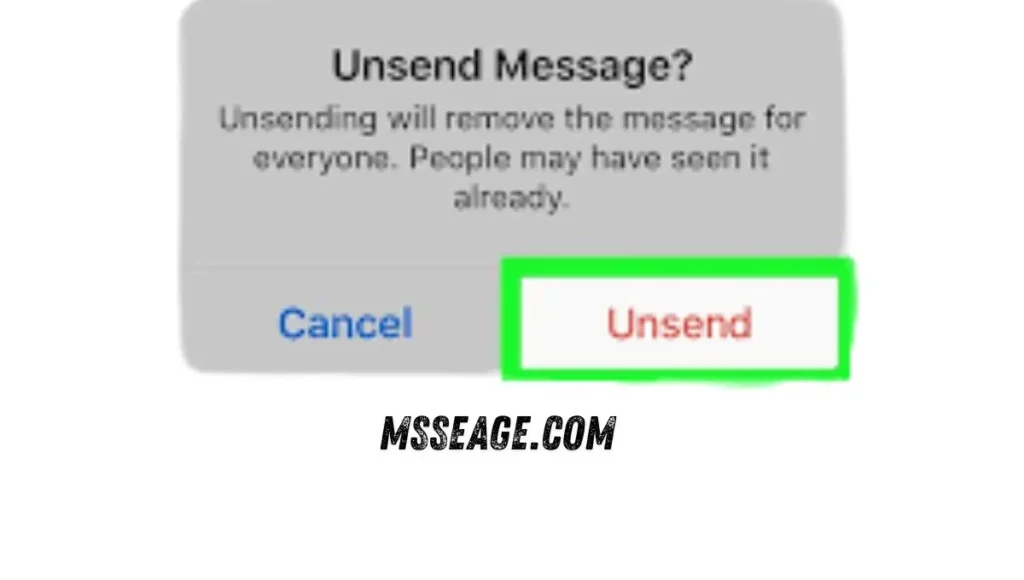 What Happens When You Unsend a Message on Instagram