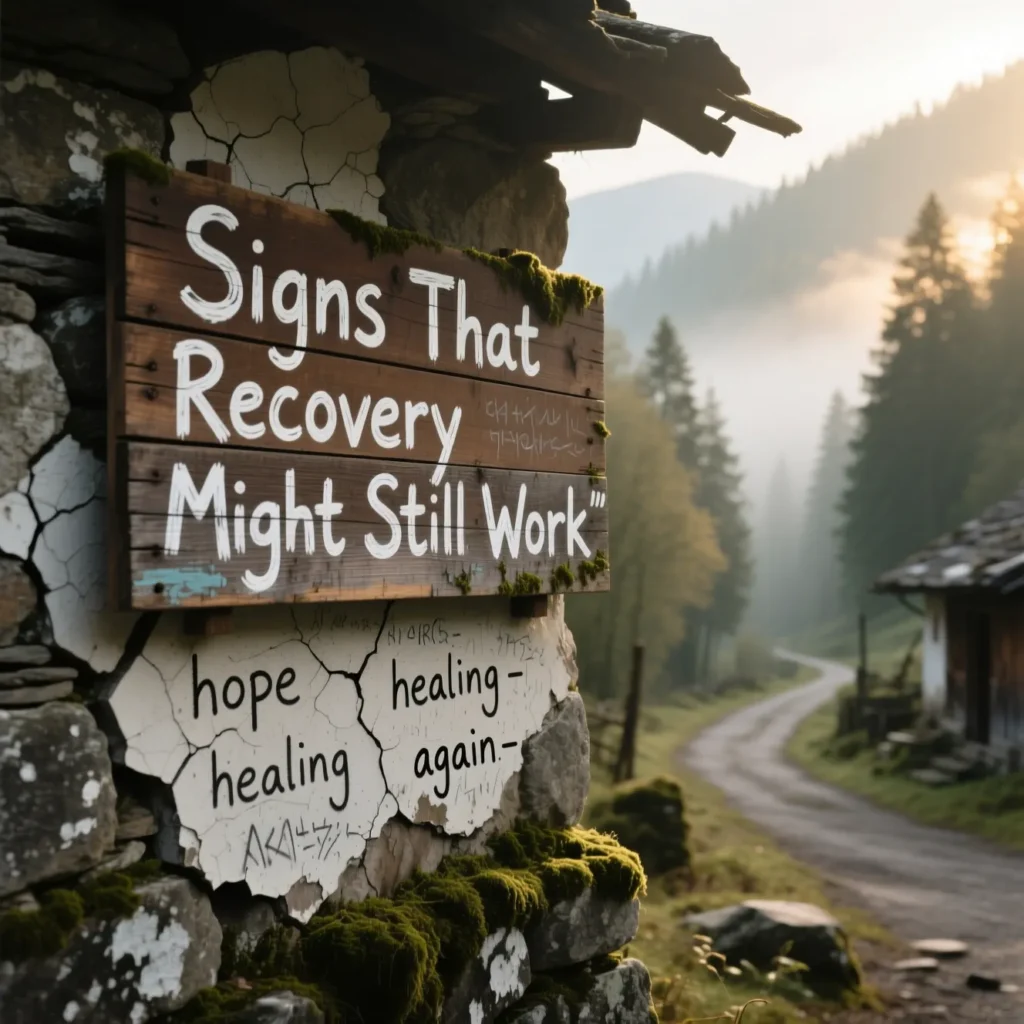 Signs That Recovery Might Still Work