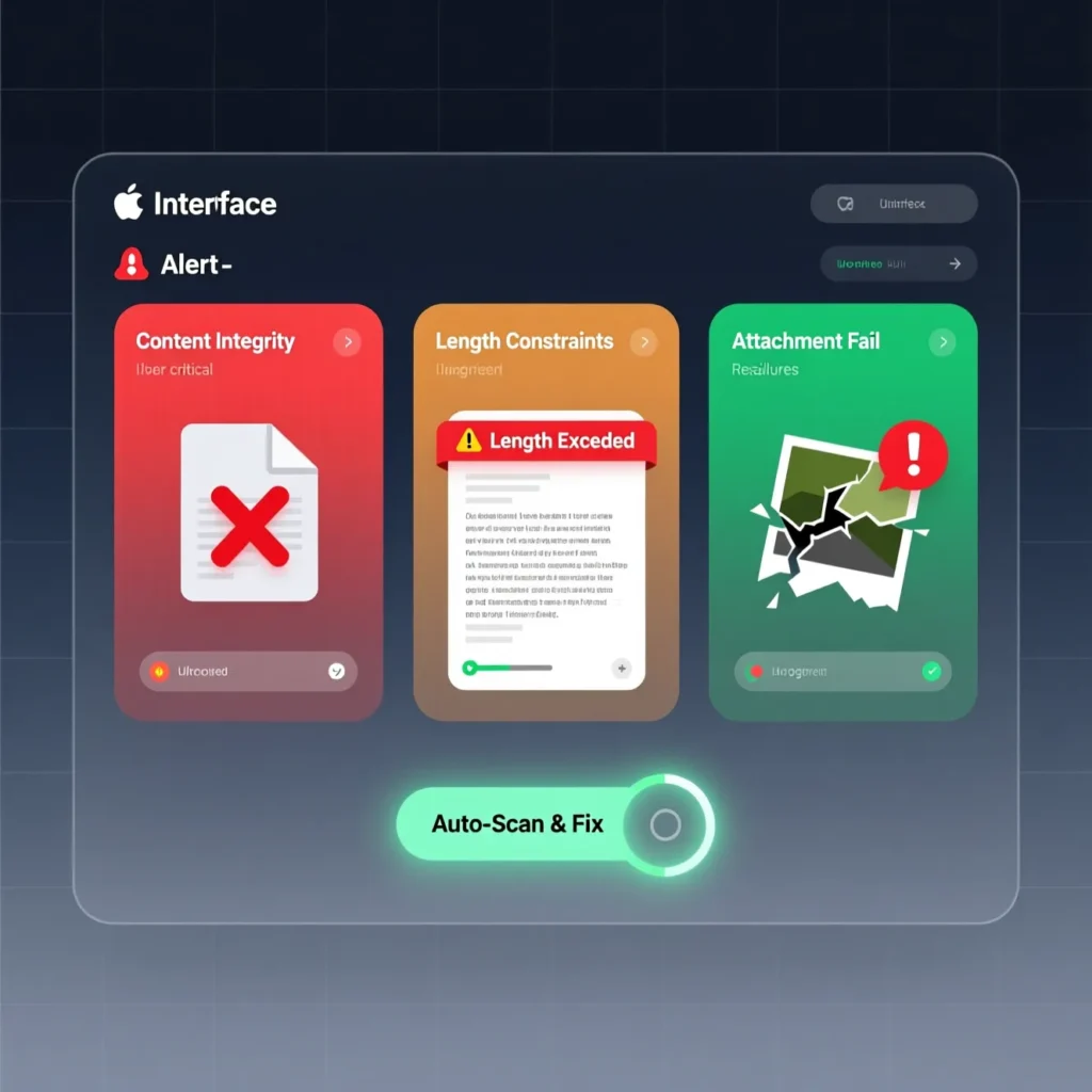 Content, Length, And Attachment Related Errors