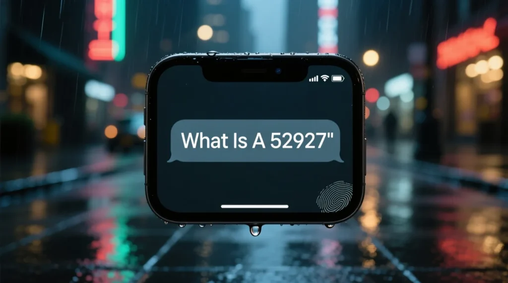 What Is A 52927 Text Message