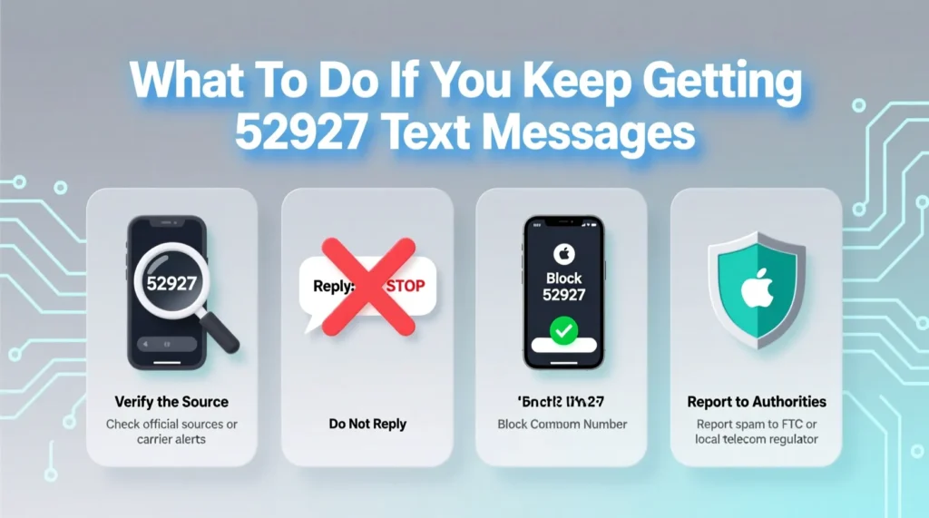 What To Do If You Keep Getting 52927 Text Messages