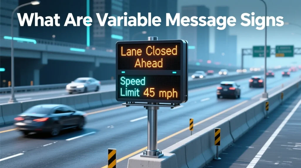 What Are Variable Message Signs