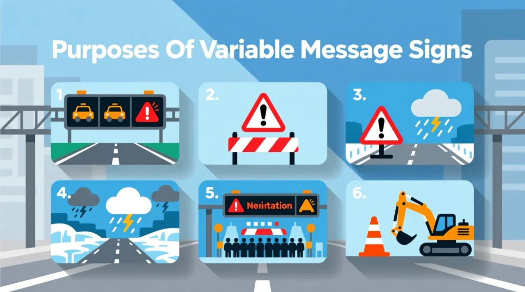 Purposes Of Variable Message Signs