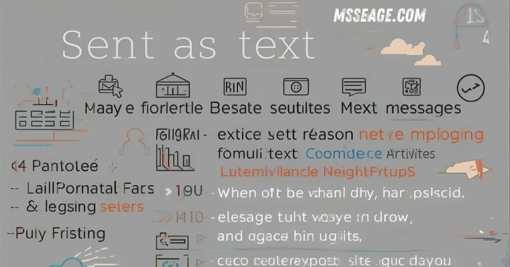 Common Reasons for “Sent as Text Message”
