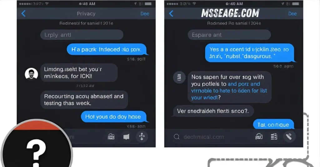 Privacy and Blocking Details