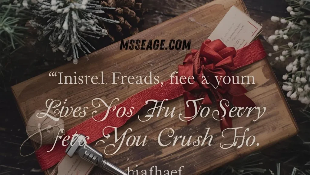 Gift Messages for Crush