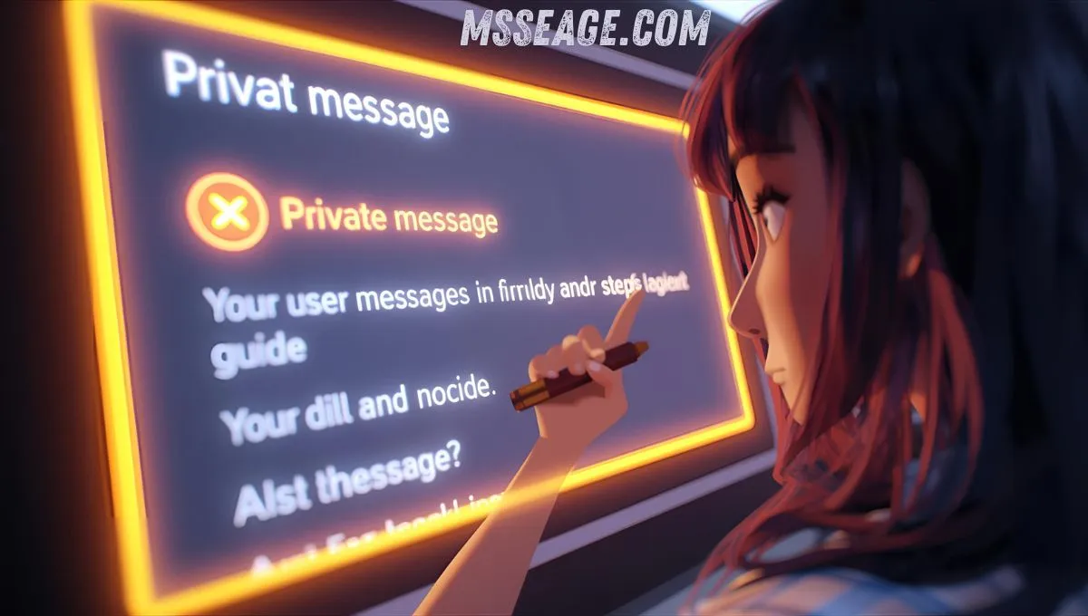 how to private message on roblox