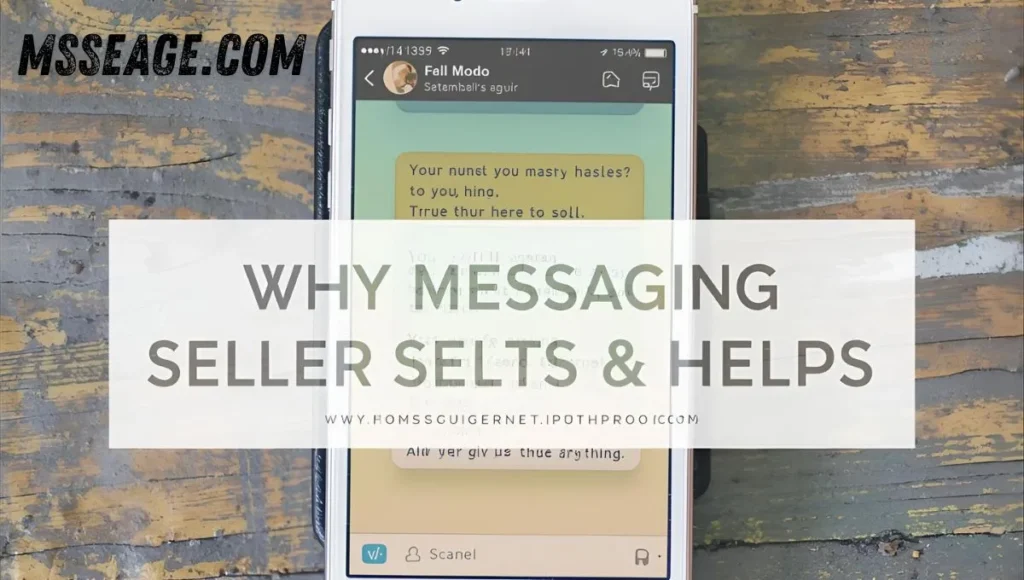 Why Messaging Seller Helps