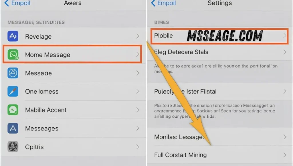 Turn On iMessage in Settings