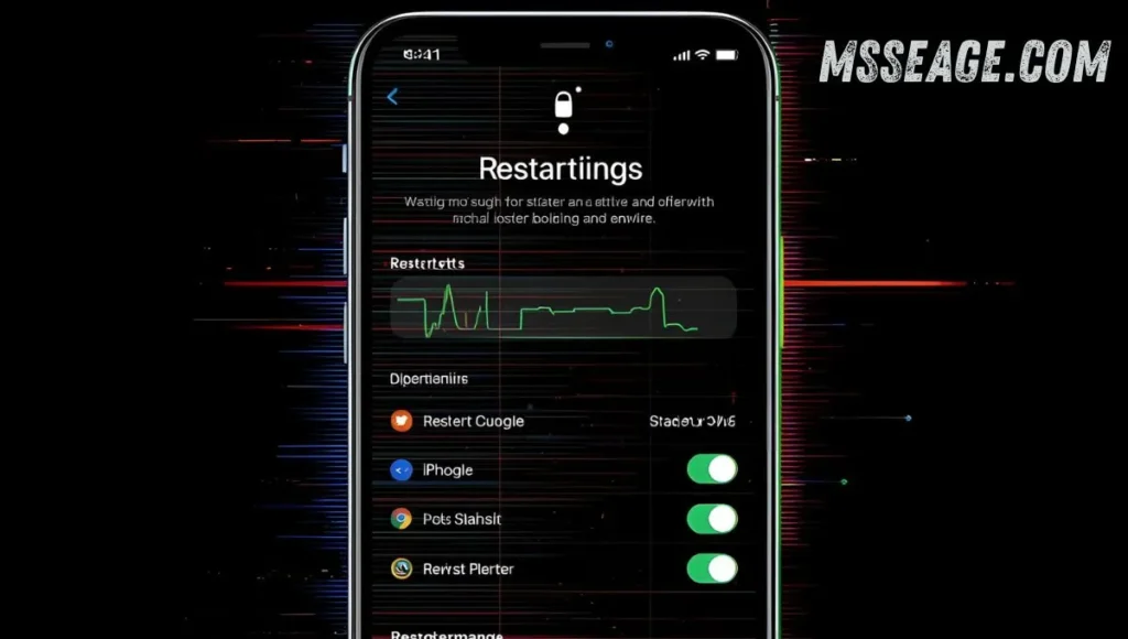 Restart iPhone and Reset Settings