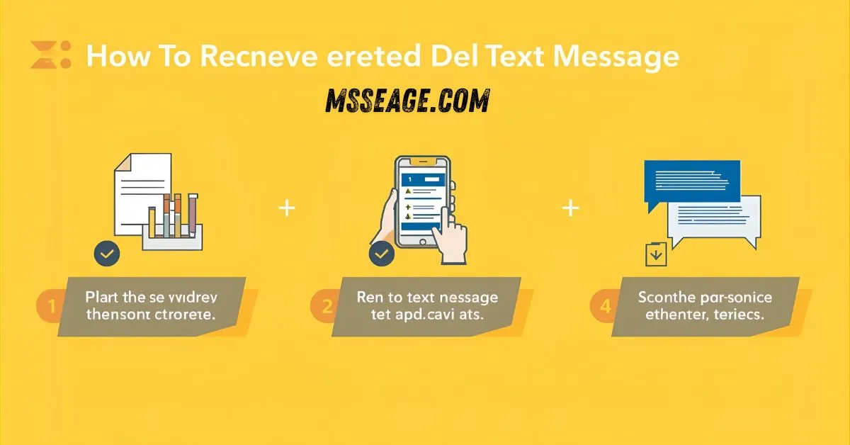 how to retrieve a deleted text message
