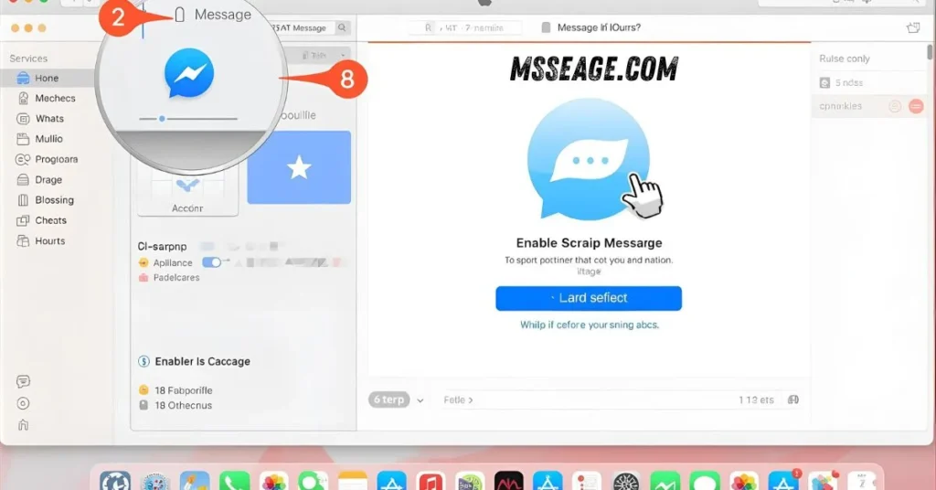 Enable iMessage on Mac or iPad