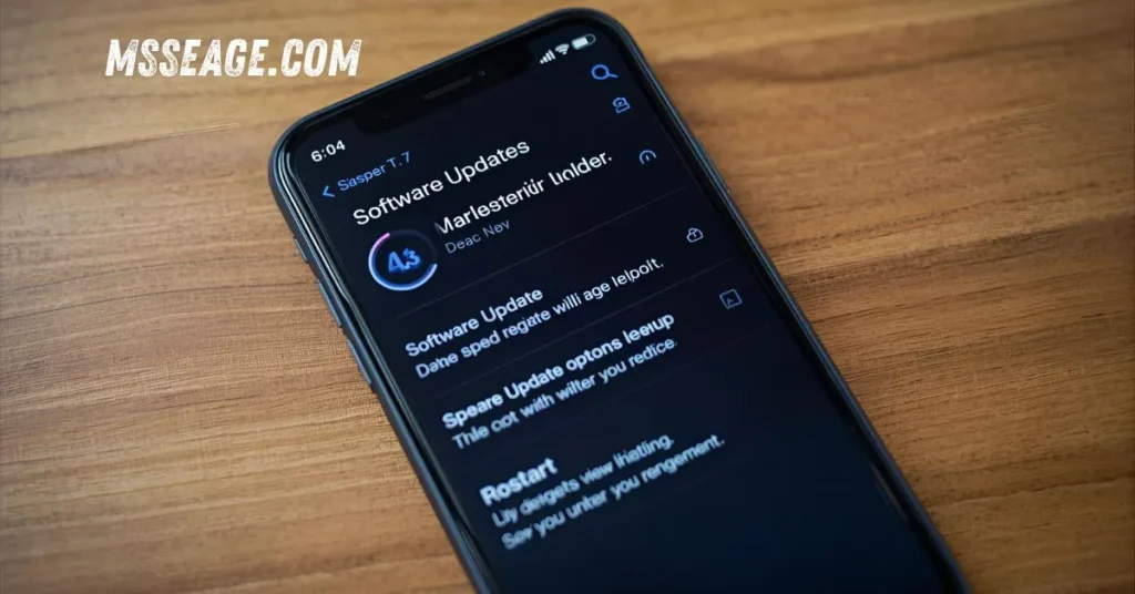 Software Updates And Phone Restart