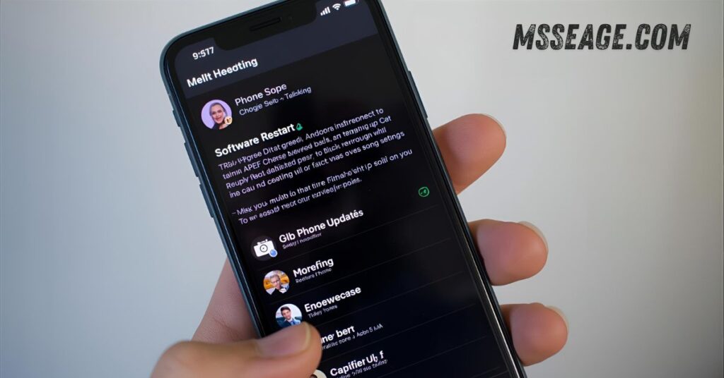 Software Updates And Phone Restart