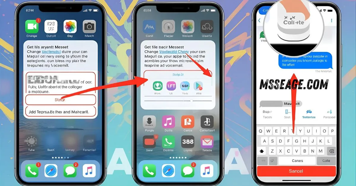 how to change voicemail message on iphone