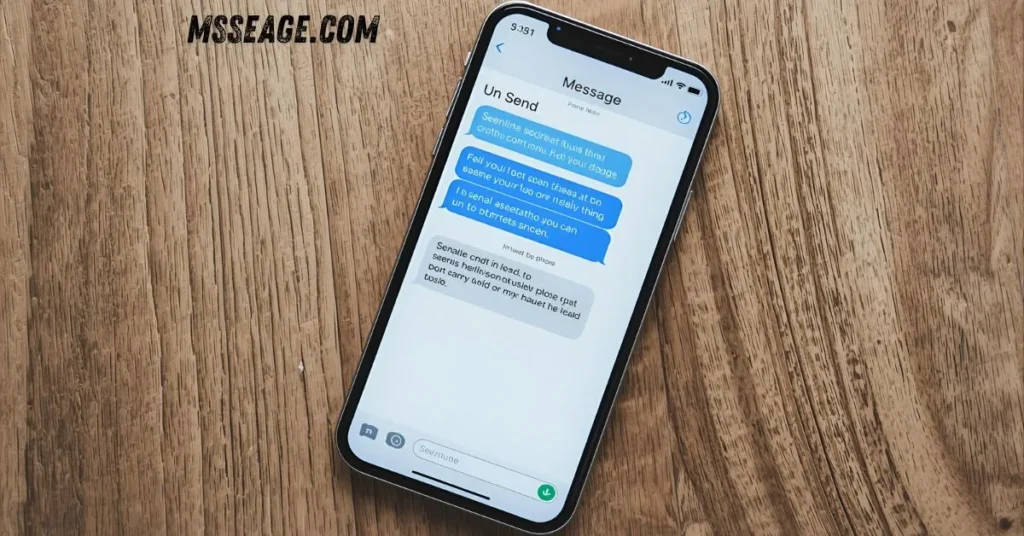 How to Unsend a Message on iPhone