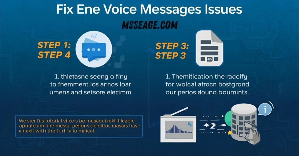 How to Fix Voice Message Issues