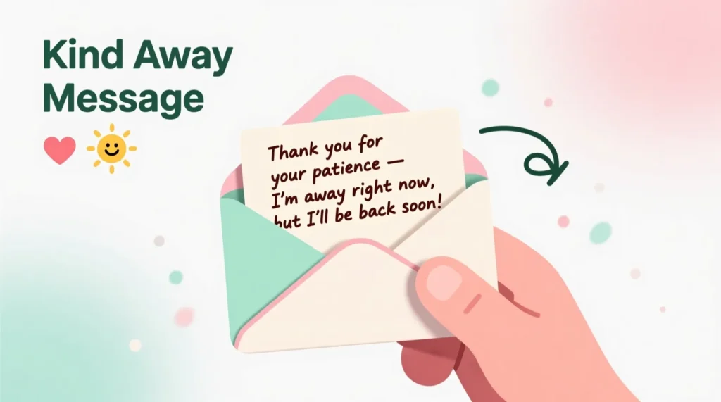 Short Tips To Make Away Messages Clear And Kind