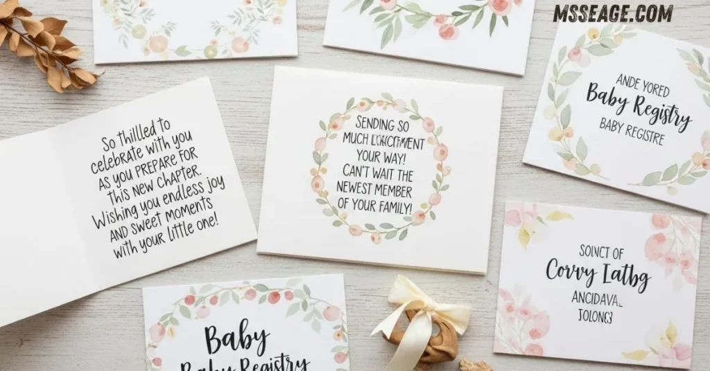 Baby Registry Greeting Messages That Feel Warm And Thoughtful