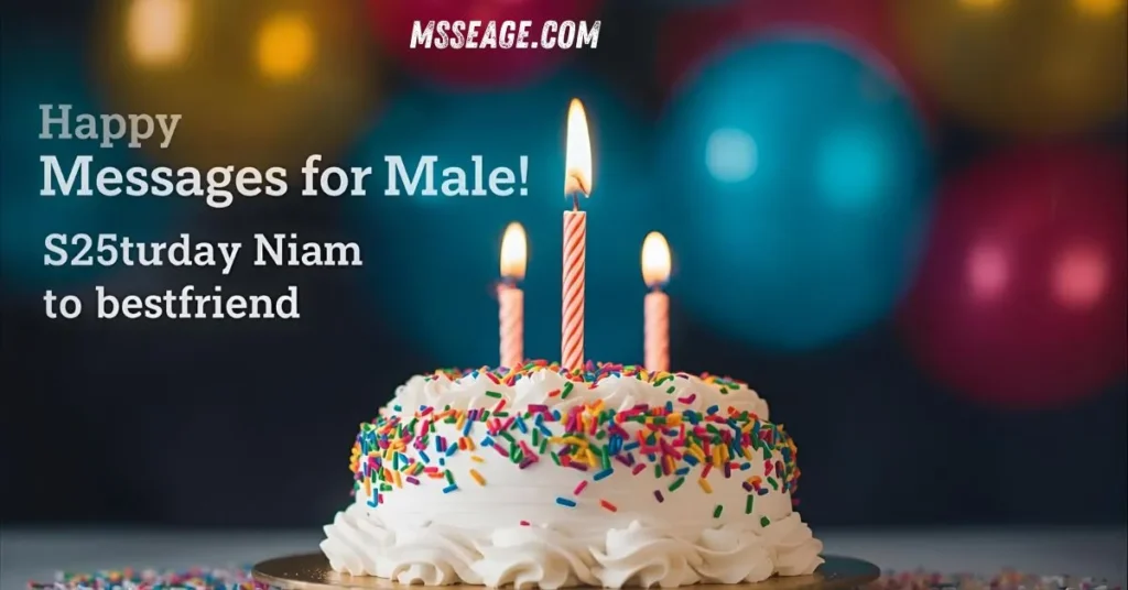 Birthday Messages for Male Best Friend
