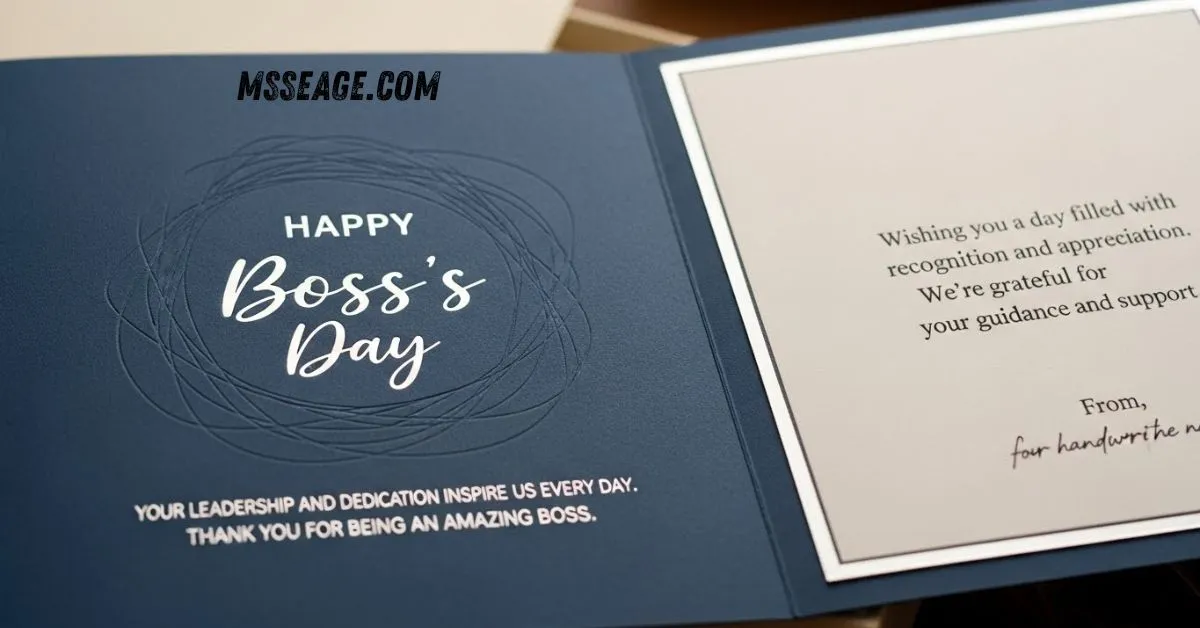 boss's day card message