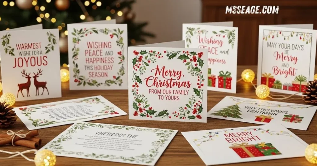 Christmas Greeting Messages for Family