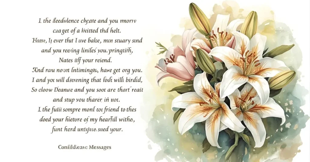 Condolence Messages for a Close Friend