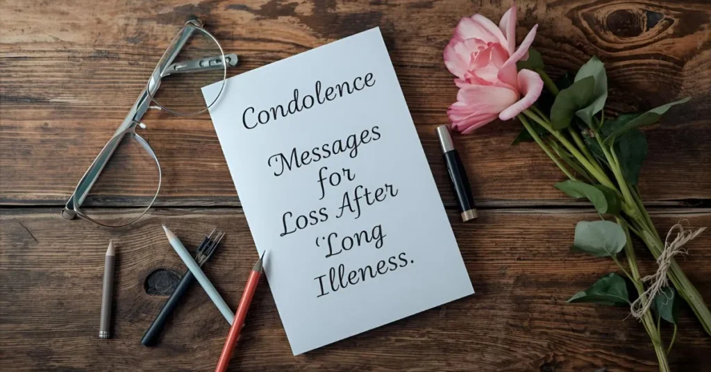 Condolence Messages for Loss After Long Illness