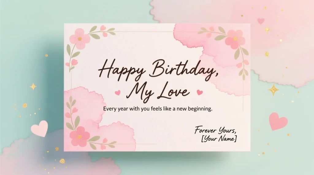 Emotional Birthday Messages for Boyfriend