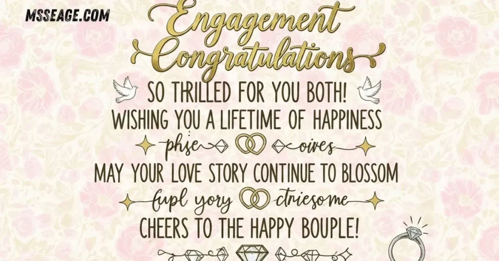 Engagement Congratulations Messages Filled With Love