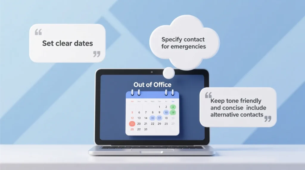 Gentle Tips to Write the Best Out of Office Message