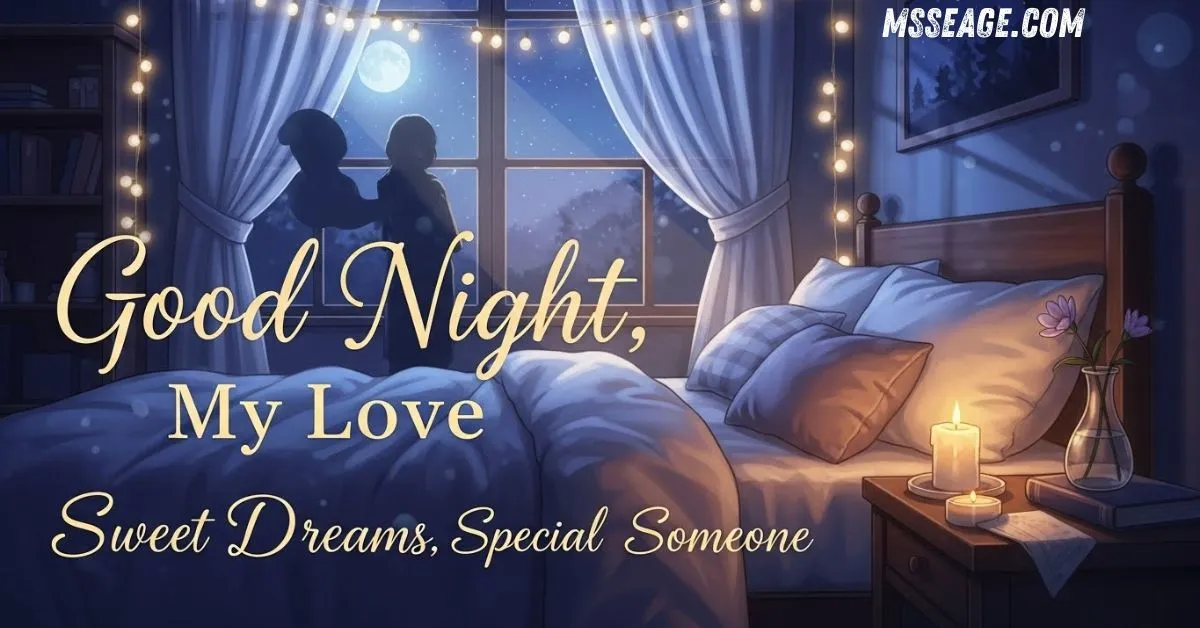 good night message for someone special