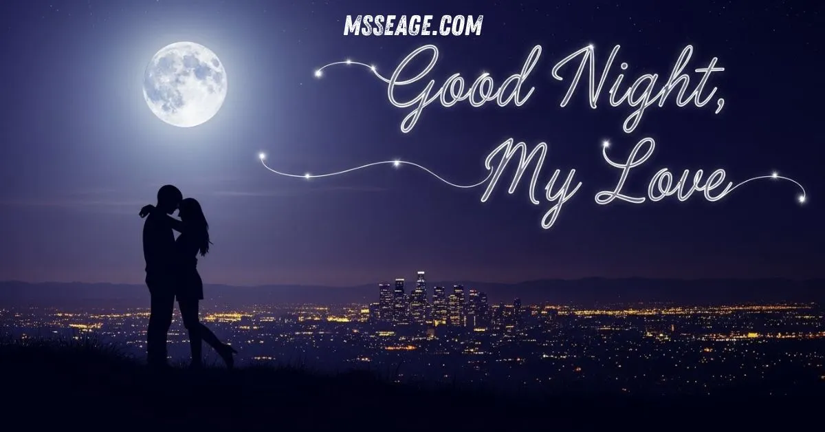 good night message to my love