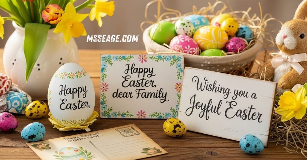 Happy Easter Messages for Family