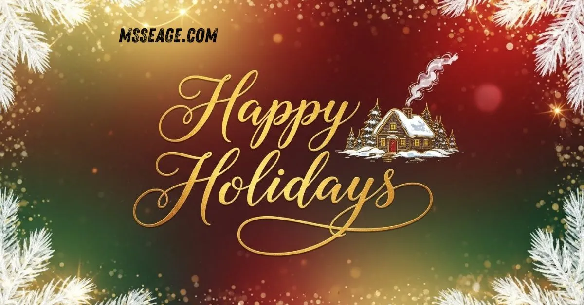 happy holiday message