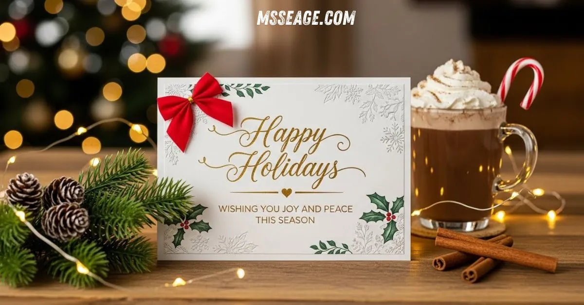 happy holiday message