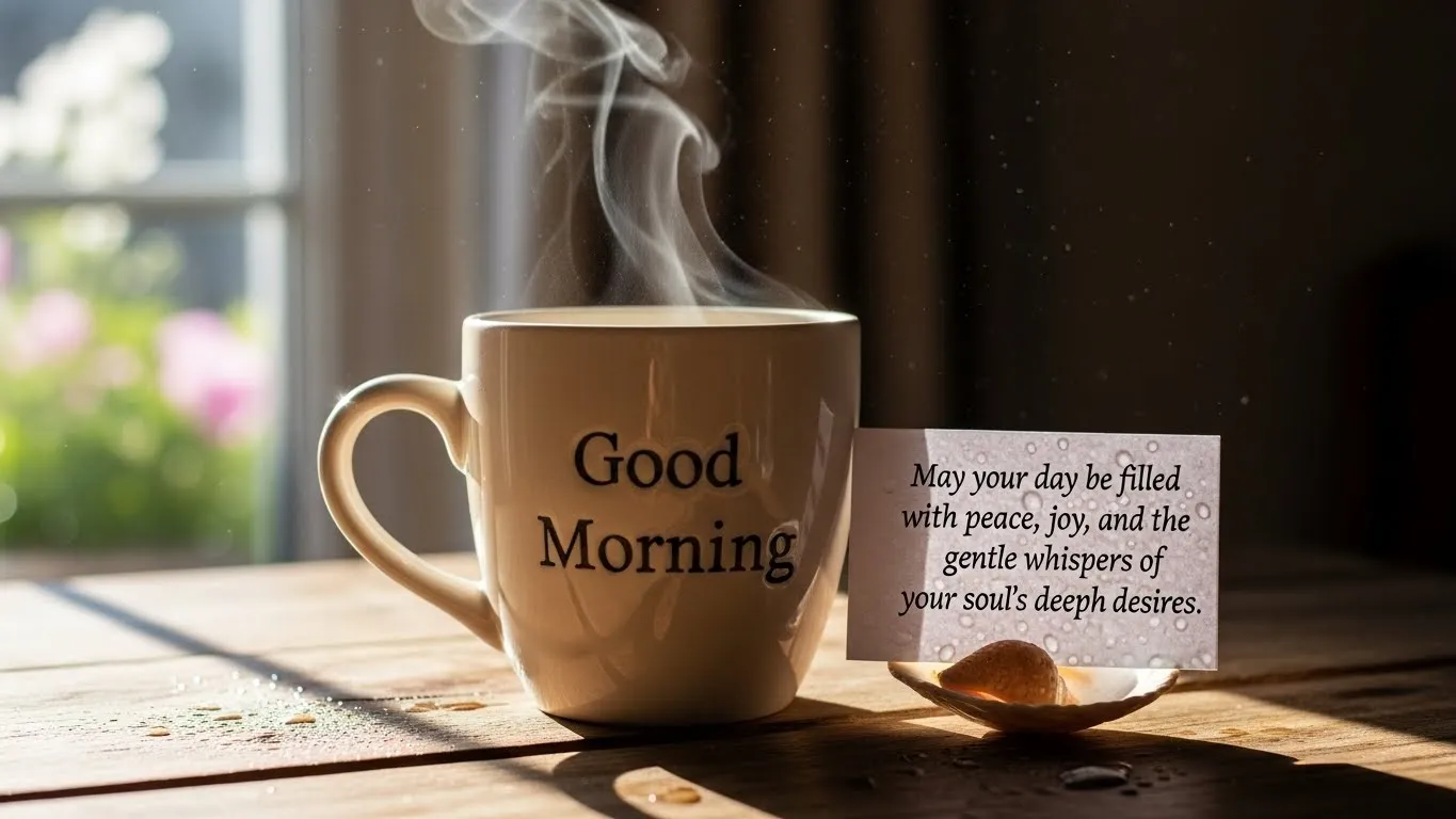 heart touching good morning message