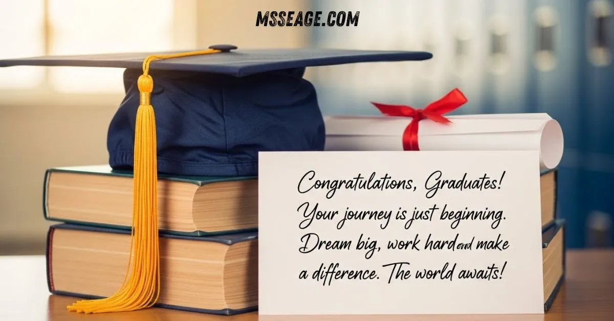 high school graduation message