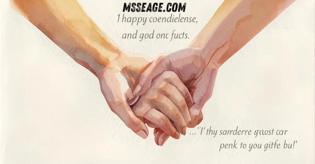 Message of Condolence for Close Friends