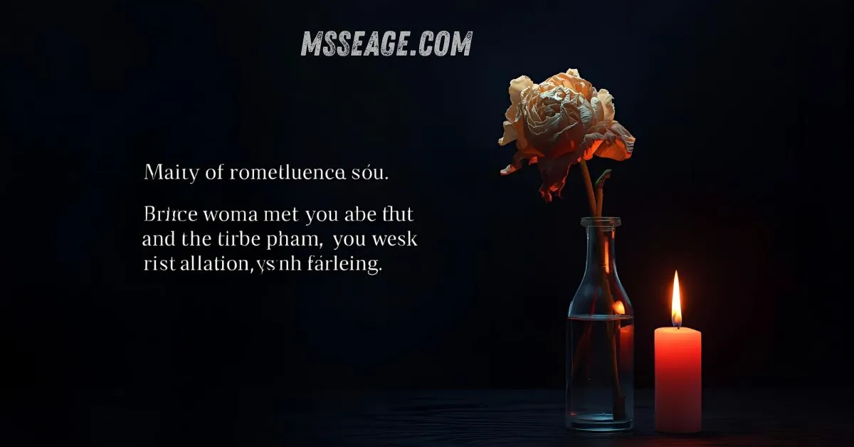 Message of Condolence