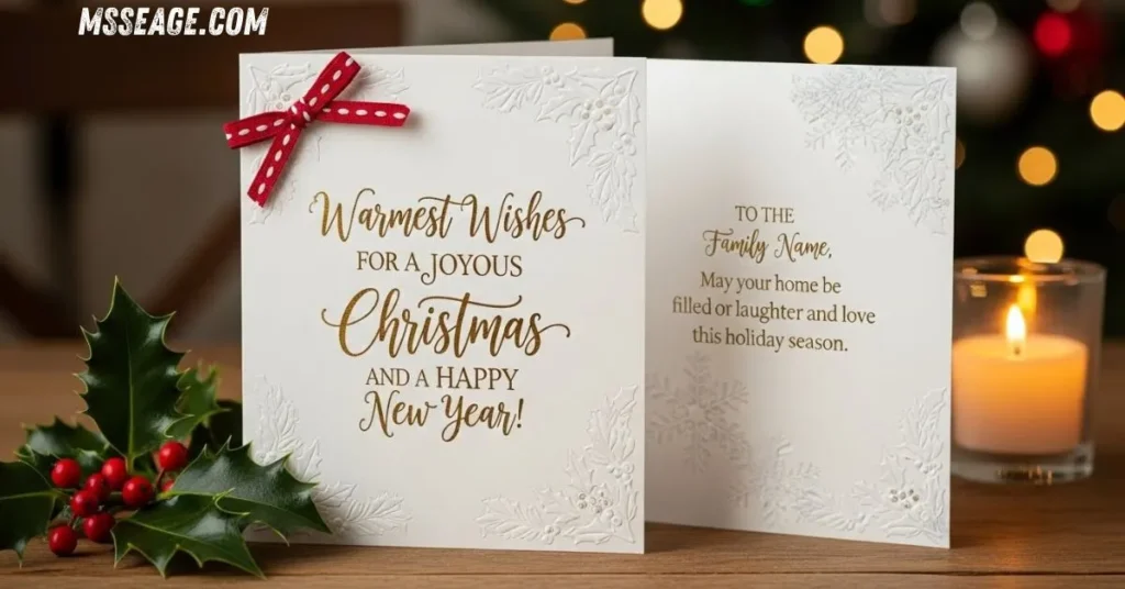 Personalized Christmas Greeting Messages