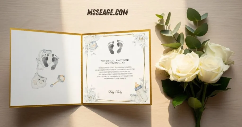 Professional Baby Shower Card Messages