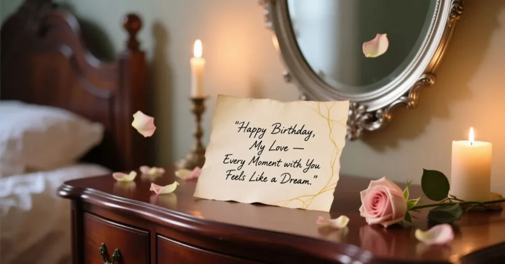 Romantic Birthday Messages for Wife