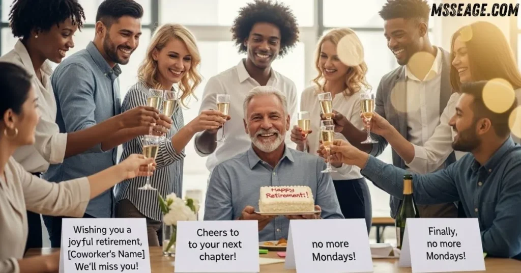 Short Retirement Messages for Coworker