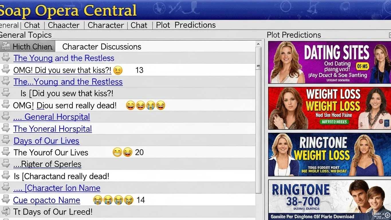soap opera central message boards