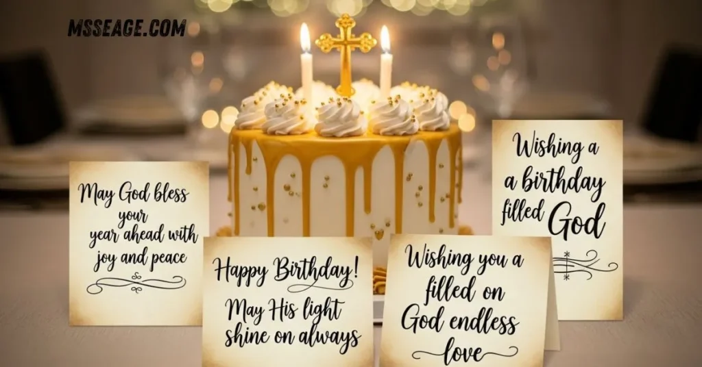 Christian Birthday Messages with Blessings