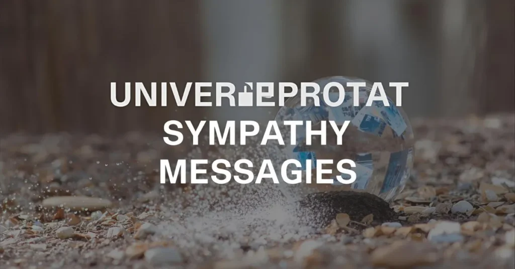 Universal Short Sympathy Messages