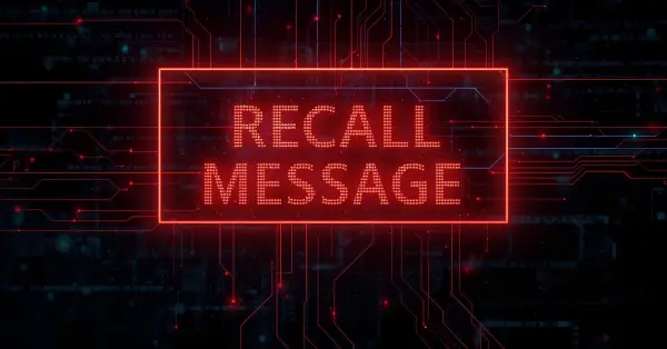 What a Recall Message Means in Outlook